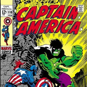 Captain America 110 Comic Cover silk canvas Fabric Poster (36" x 24")